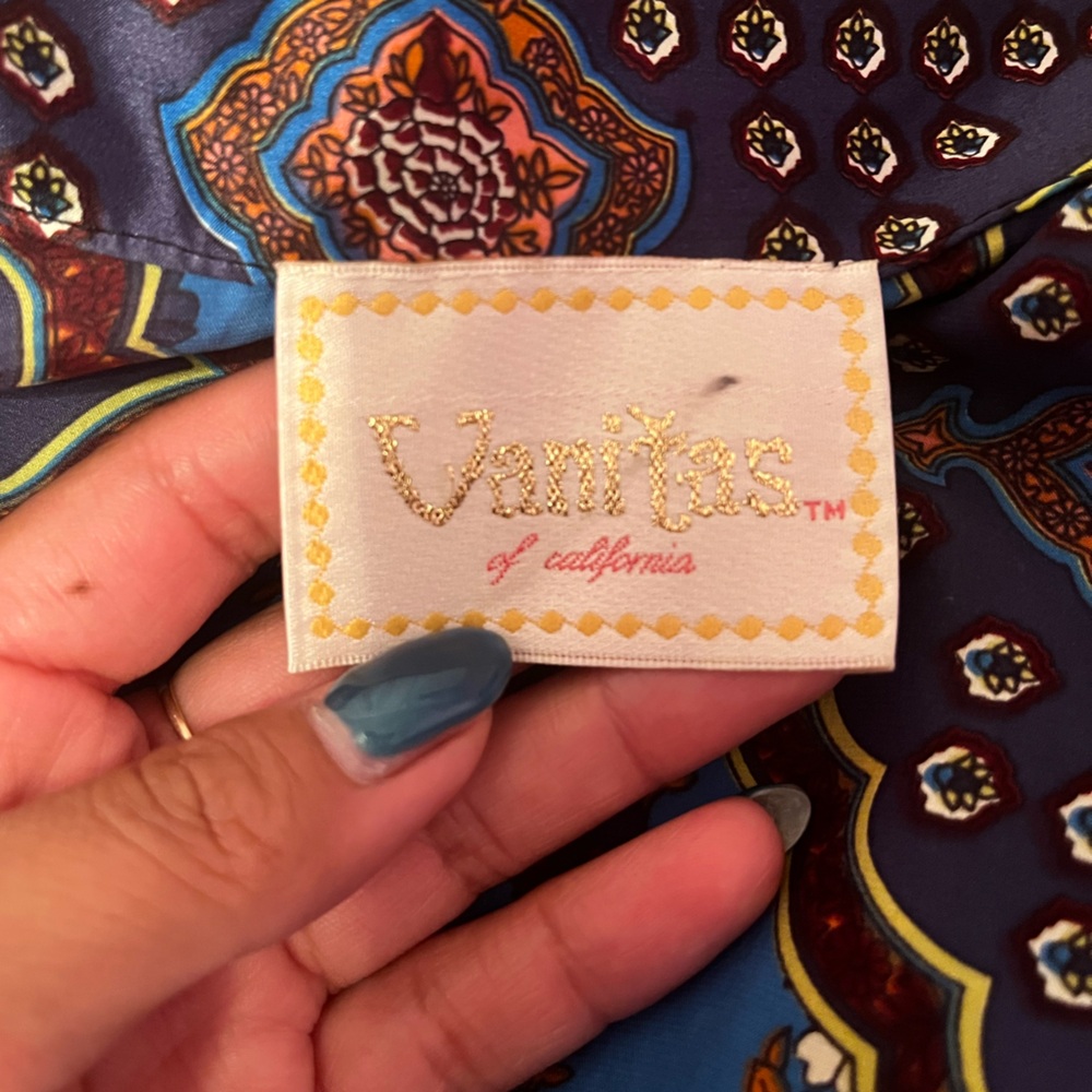 Anita Multicolor Patterned Top - image 3